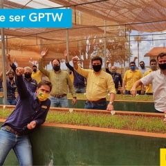 Barenbrug do Brasil conquistou o 3º lugar no ranking GPTW 2021 entre multinacionais de pequeno porte, destacando seu ambiente de trabalho.